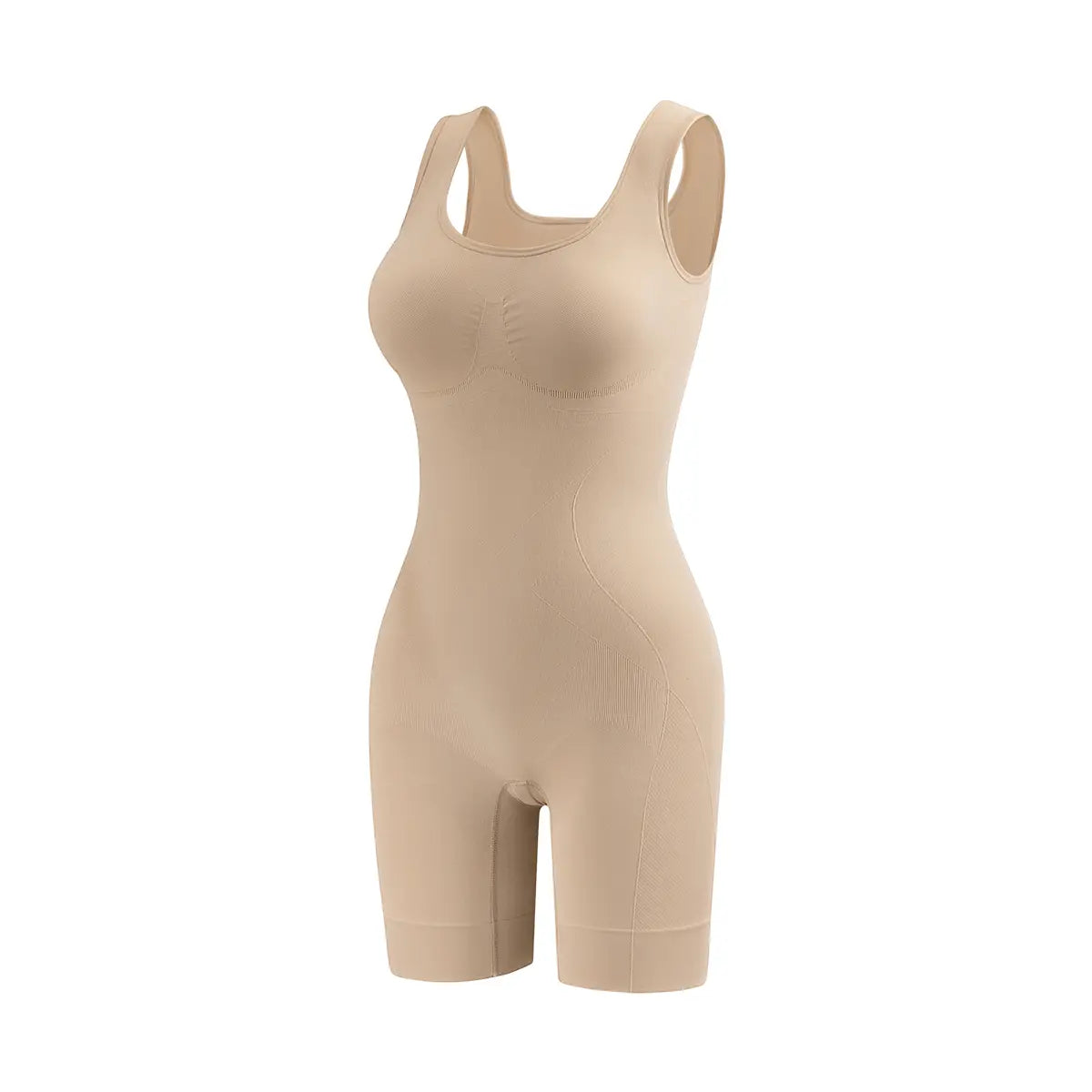 Women Easy Slide Closure Body Shaper High Compression Tummy Butt Lift Shapewear Bodysuit