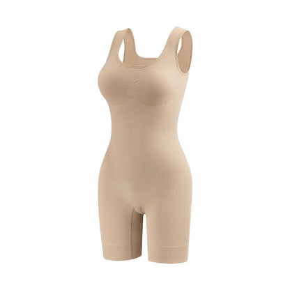 Women Easy Slide Closure Body Shaper High Compression Tummy Butt Lift Shapewear Bodysuit
