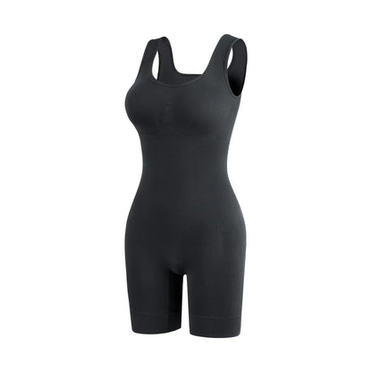 Women Easy Slide Closure Body Shaper High Compression Tummy Butt Lift Shapewear Bodysuit
