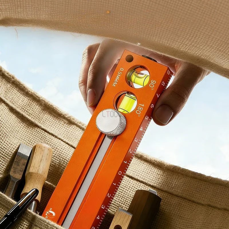 ⏳Time-Limited Special⏰Multifunctional Marking Level Ruler