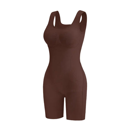 Women Easy Slide Closure Body Shaper High Compression Tummy Butt Lift Shapewear Bodysuit