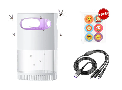 🦟 UV Mosquito Killer Lamp – quiet, USB, chemical-free. 50K+ sold! 🔇🌙