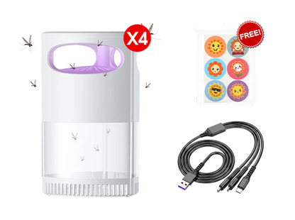 🦟 UV Mosquito Killer Lamp – quiet, USB, chemical-free. 50K+ sold! 🔇🌙