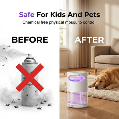 🦟 UV Mosquito Killer Lamp – quiet, USB, chemical-free. 50K+ sold! 🔇🌙