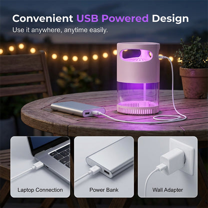 🦟 UV Mosquito Killer Lamp – quiet, USB, chemical-free. 50K+ sold! 🔇🌙
