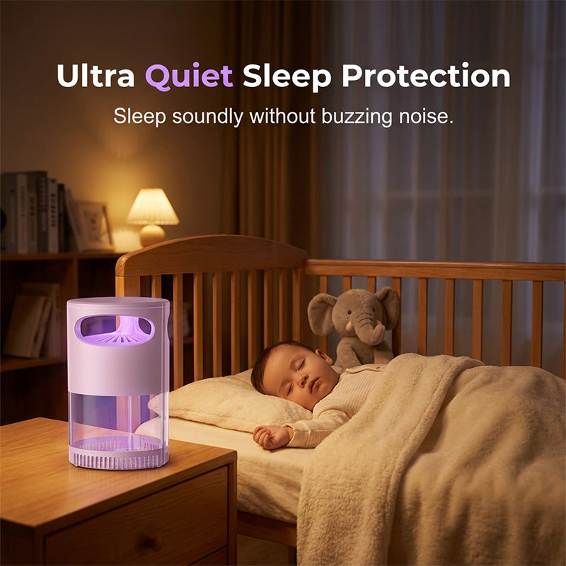 🦟 UV Mosquito Killer Lamp – quiet, USB, chemical-free. 50K+ sold! 🔇🌙