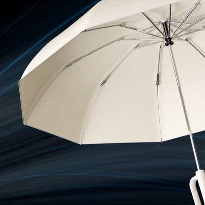 🔥Automatic Folding Umbrella – Windproof, Waterproof & Compact ☔ with Loop Buckle for Everyday Carry 🌬️💧