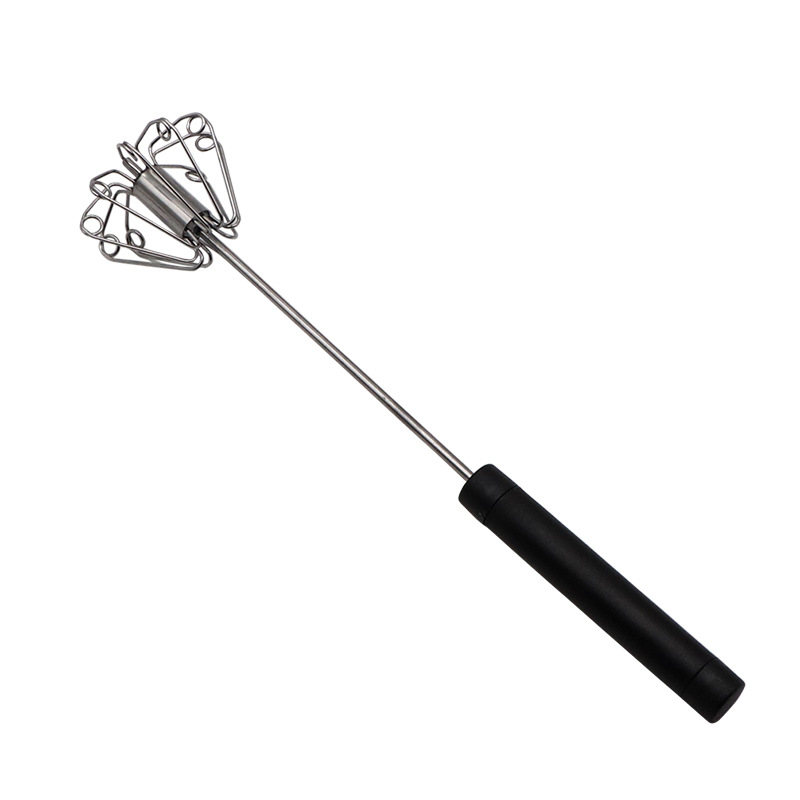 🔥Stainless Steel Semi-Automatic Hand Egg Beater
