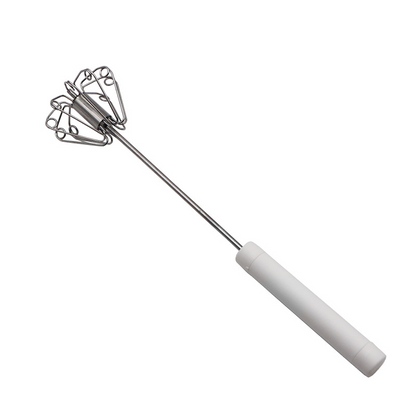 🔥Stainless Steel Semi-Automatic Hand Egg Beater